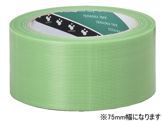 寺岡 養生用Pカットテープ 若葉 幅75mm×25m 1巻 NO4141 1巻（ご注文単位1巻)【直送品】