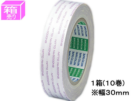 ニトムズ 再剥離一般両面テープ 幅30mm×20m 10巻 J1380 1箱（ご注文単位1箱)【直送品】