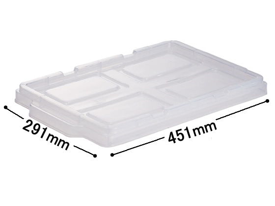 三甲 サンボックス13フタ 透明 701313 1枚（ご注文単位1枚)【直送品】