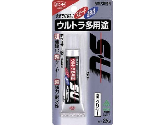 コニシ ボンドウルトラ多用途SU 25ml クリアー 04592 1本（ご注文単位1本)【直送品】