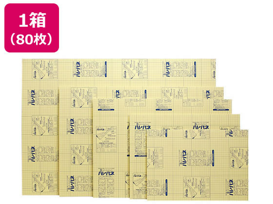 プラチナ ハレパネ A4判 5mm厚(片面糊付)×80枚 AA4-5 1箱（ご注文単位1箱)【直送品】