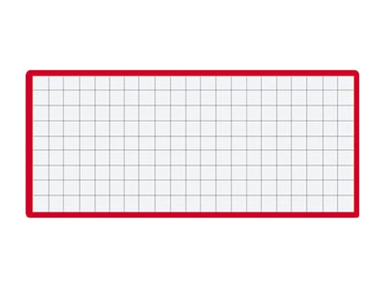 コクヨ マグネット見出し 赤 50×110mm マク-412R 1個（ご注文単位1個)【直送品】