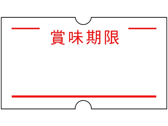 共和 ハンドラベラー専用ラベル 賞味期限 10巻 LG-115 1束（ご注文単位1束)【直送品】