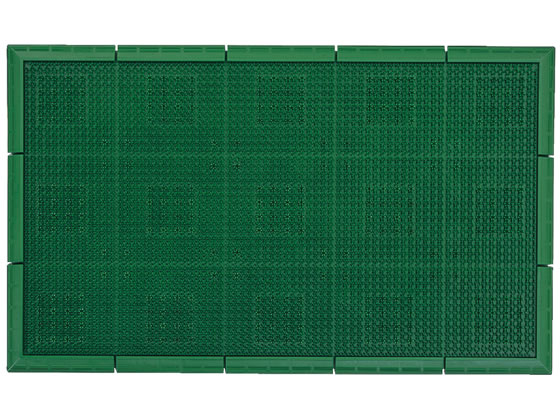 山崎産業 エバック サンステップマット 600×900mm グリーン F-131-6 1枚（ご注文単位1枚)【直送品】