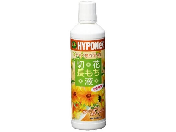 ハイポネックス 切花長もち液 450ml 1個（ご注文単位1個)【直送品】