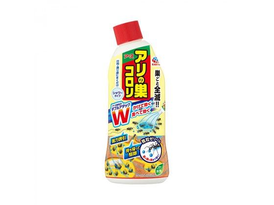 アース製薬 アリの巣コロリ シャワータイプ 500ml 1個（ご注文単位1個)【直送品】