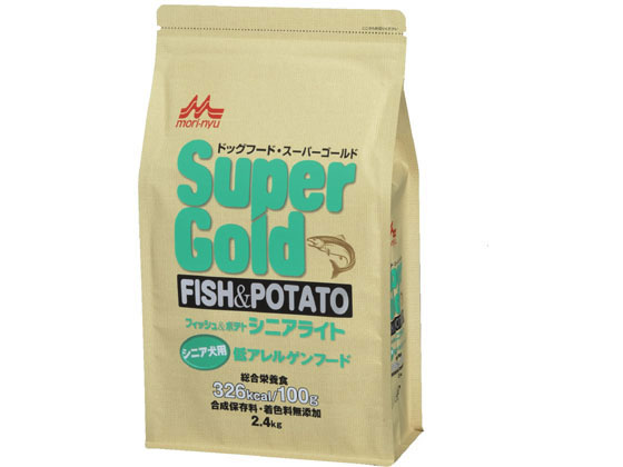 森乳サンワールド フィッシュ&ポテト シニアライト 2.4kg 1個（ご注文単位1個)【直送品】