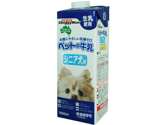 ドギーマンハヤシ ペットの牛乳 シニア犬用 1000ml 1個（ご注文単位1個)【直送品】