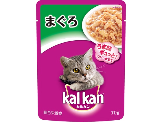 マース カルカン パウチ 1歳から まぐろ 70g KWP1 1袋（ご注文単位1袋)【直送品】