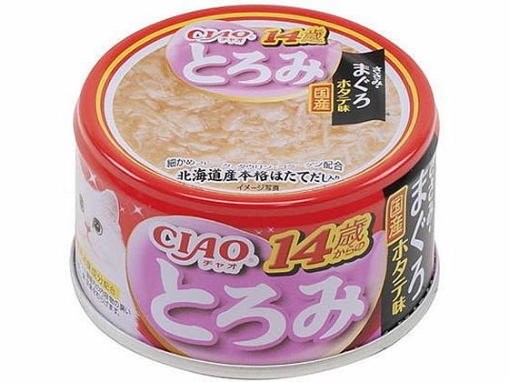 いなば CIAOとろみ 14歳からのささみ・まぐろ ホタテ A-54 1缶（ご注文単位1缶)【直送品】