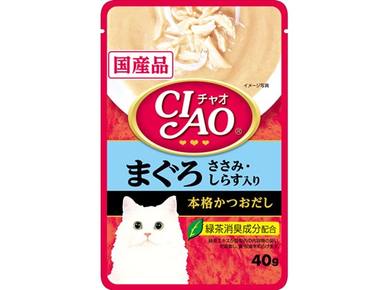 いなば CIAOパウチ まぐろ ささみ・しらす入り IC-202 1袋（ご注文単位1袋)【直送品】