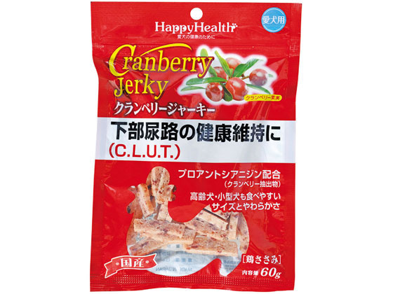 アースペット クランベリージャーキー 愛犬用60g 1袋（ご注文単位1袋)【直送品】