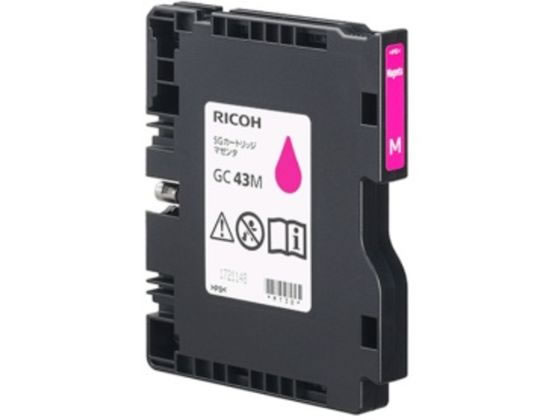 リコー RICOH SGカートリッジ マゼンタ GC 43M 515948 1個（ご注文単位1個）【直送品】