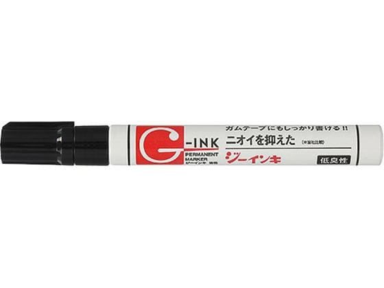 寺西化学工業 油性ペン ギター ジーインキ 中字 黒 GIN5-T1 1本（ご注文単位1本）【直送品】