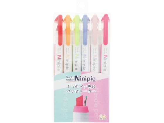 サンスター Ninipie ニニピー 6本セット 2 S4591755 1セット（ご注文単位1セット）【直送品】