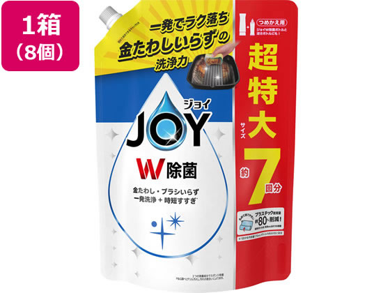 P&G 除菌ジョイコンパクト 超特大 910mL 8個 1箱（ご注文単位1箱）【直送品】