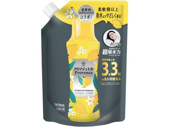 P&G レノアアロマジュエル シトラス&ヴァーベナの香り詰替超特大1410mL 1個（ご注文単位1個）【直送品】