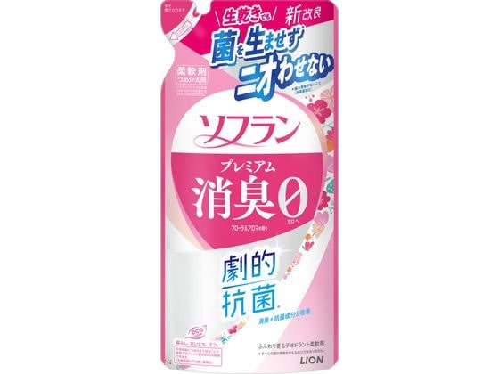 ライオン ソフラン プレミアム消臭 フローラルアロマの香り 詰替 380ml 1個（ご注文単位1個）【直送品】