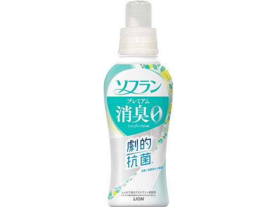 ライオン ソフラン プレミアム消臭 フレッシュグリーンアロマ 本体 510ml 1個（ご注文単位1個）【直送品】