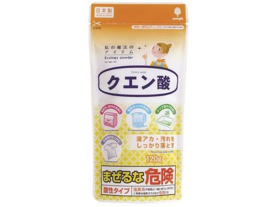 紀陽除虫菊 クエン酸 120g K-9010 1個（ご注文単位1個）【直送品】