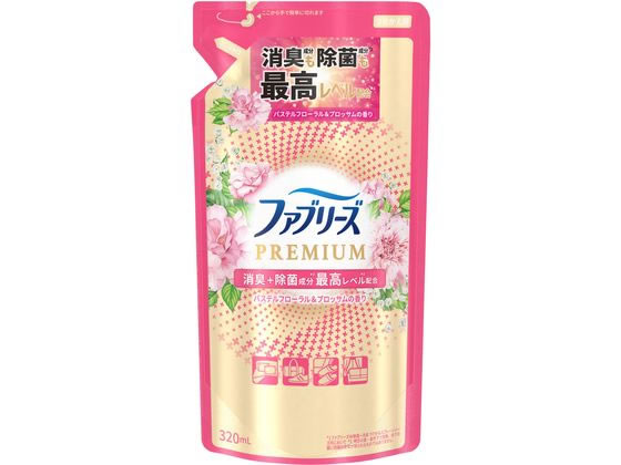 P&G ファブリーズ プレミアム パステルフローラル&ブロッサム 詰替 320ml 1個（ご注文単位1個）【直送品】