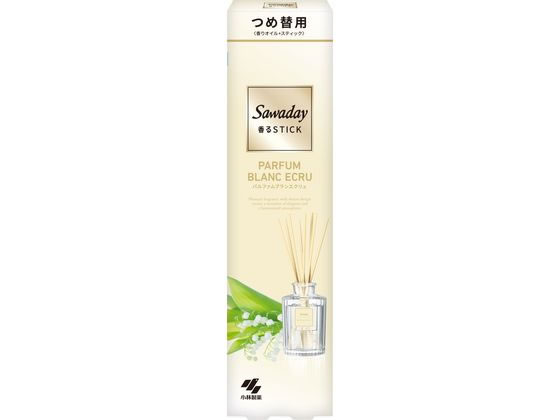 小林製薬 Sawaday香るStickパルファム ブランエクリュ 詰替 70ml 1個（ご注文単位1個）【直送品】