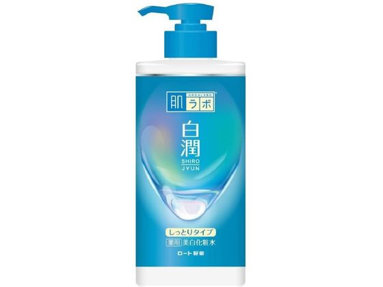 ロート製薬 肌ラボ 白潤 美白 化粧水 しっとり ポンプ400mL 1本（ご注文単位1本）【直送品】