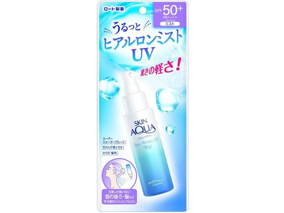 ロート製薬 スキンアクア スーパーモイスチャーUVミスト 60ml 1個（ご注文単位1個）【直送品】