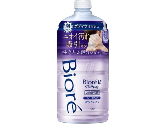 KAO ビオレu ザ ボディ 泡タイプ ディープクリア つめかえ780ml 1本（ご注文単位1本）【直送品】