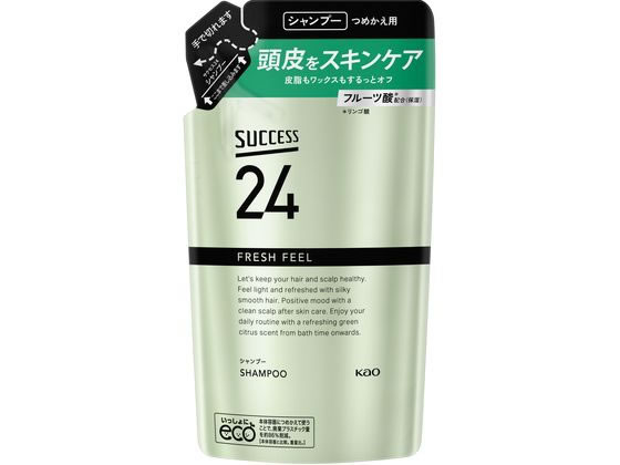 KAO サクセス24 フレッシュフィールシャンプー 詰替 320mL 1個（ご注文単位1個）【直送品】