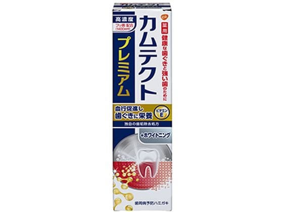 アース製薬 カムテクトプレミアム ホワイトニング 95g 1個（ご注文単位1個）【直送品】