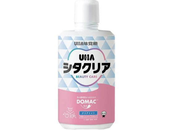 UHA味覚糖 UHAシタクリア 液体はみがき クリアミント 500ml 1個（ご注文単位1個）【直送品】