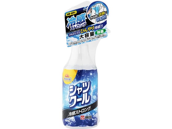 桐灰化学 熱中対策シャツクール 冷感ストロング 大容量 280ml 1本（ご注文単位1本）【直送品】