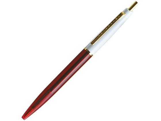 アンテリック 油性ボールペン 0.5mm コンビ ホワイト+レッド BP1-CWR 1本（ご注文単位1本）【直送品】