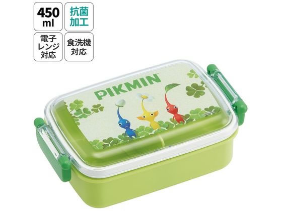 スケーター 抗菌 ふわっと タイトランチBOX 450ml ピクミン RBF3ANAG 1個（ご注文単位1個）【直送品】