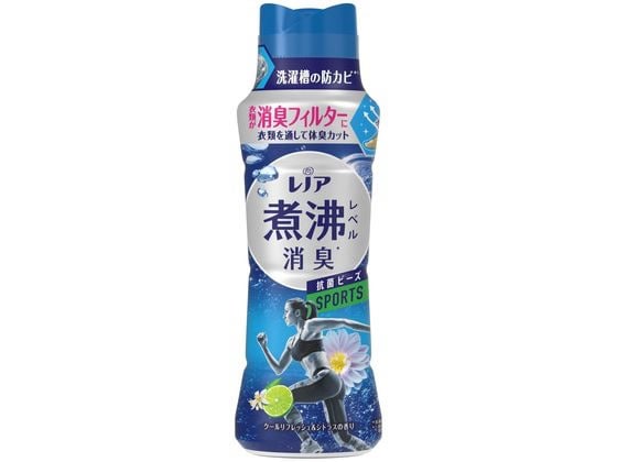 P&G レノア煮沸レベル消臭抗菌ビーズ スポーツ シトラス 本体 420mL 1本（ご注文単位1本）【直送品】