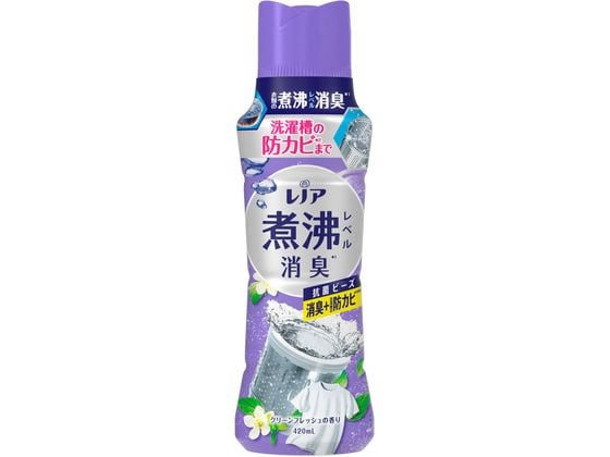 P&G レノア煮沸レベル消臭抗菌ビーズ 洗濯槽防カビ 本体420mL 1本（ご注文単位1本）【直送品】