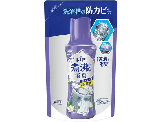 P&G レノア煮沸レベル消臭抗菌ビーズ 洗濯槽防カビ 替 365mL 1個（ご注文単位1個）【直送品】