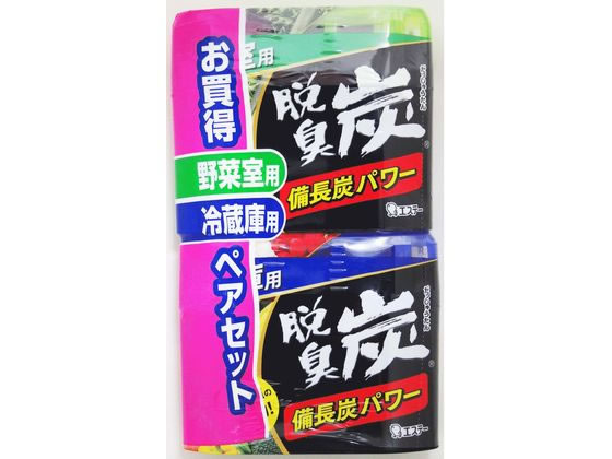 エステー 脱臭炭冷蔵庫用・野菜室用ペアセット 1セット（ご注文単位1セット）【直送品】