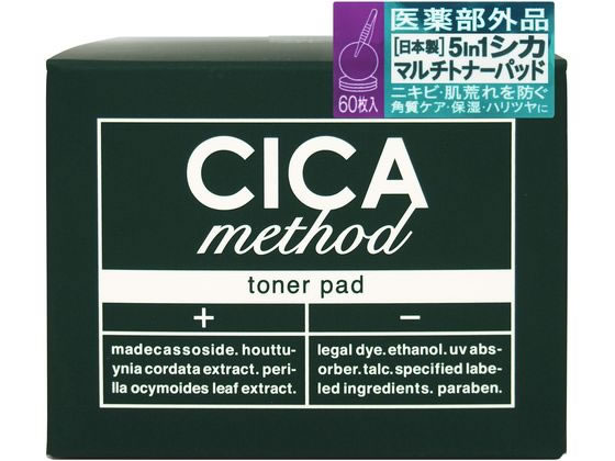 コジット CICA method TONER PAD 60枚入 130969 1個（ご注文単位1個）【直送品】