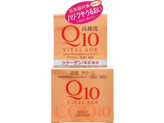 コーセーコスメポート バイタルエイジ Q10 クリーム 40g 1個（ご注文単位1個）【直送品】