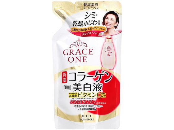 コーセーコスメポート グレイスワン 薬用美白保湿液つめかえ 200mL 1個（ご注文単位1個）【直送品】