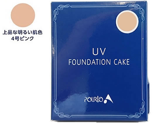 セフラ ポルトA ファンデーションケーキUV 無香料 レフィル4 ピンク 1個（ご注文単位1個）【直送品】