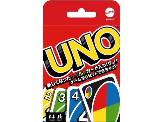 マテル UNO(ウノ) カードゲーム 1個（ご注文単位1個）【直送品】