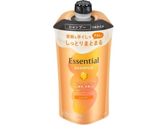 KAO エッセンシャル しっとりまとまる シャンプー 詰替 300mL 1個（ご注文単位1個）【直送品】