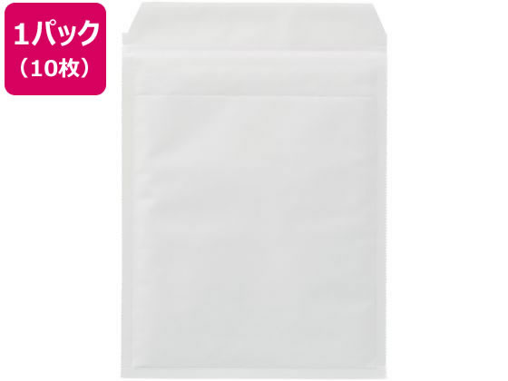 ユニオンキャップ クッション封筒 白 280×230mm B5用 10枚 L-2B 1パック（ご注文単位1パック）【直送品】