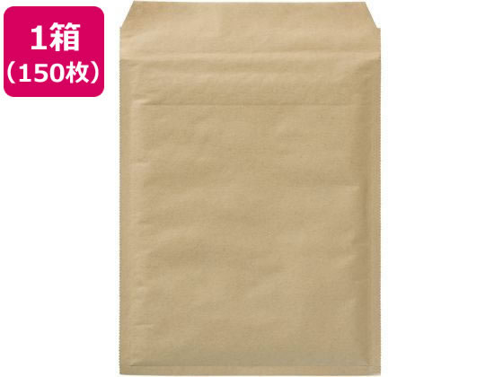 ユニオンキャップ クッション封筒 茶 280×230mm B5用 150枚 LC-2B 1箱（ご注文単位1箱）【直送品】