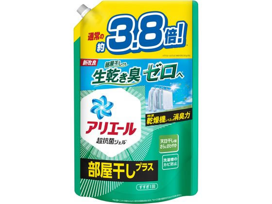 P&G アリエールジェル部屋干し詰替 ウルトラジャンボサイズ 1.48kg 1個（ご注文単位1個）【直送品】