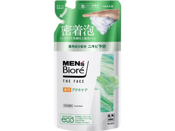 KAO メンズビオレ ザフェイス 薬用アクネケア つめかえ用 170mL 1個（ご注文単位1個）【直送品】