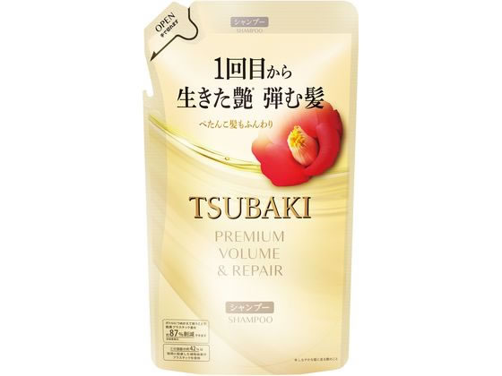 TSUBAKI プレミアム ボリューム&リペア シャンプー 詰替 300mL 1個（ご注文単位1個）【直送品】